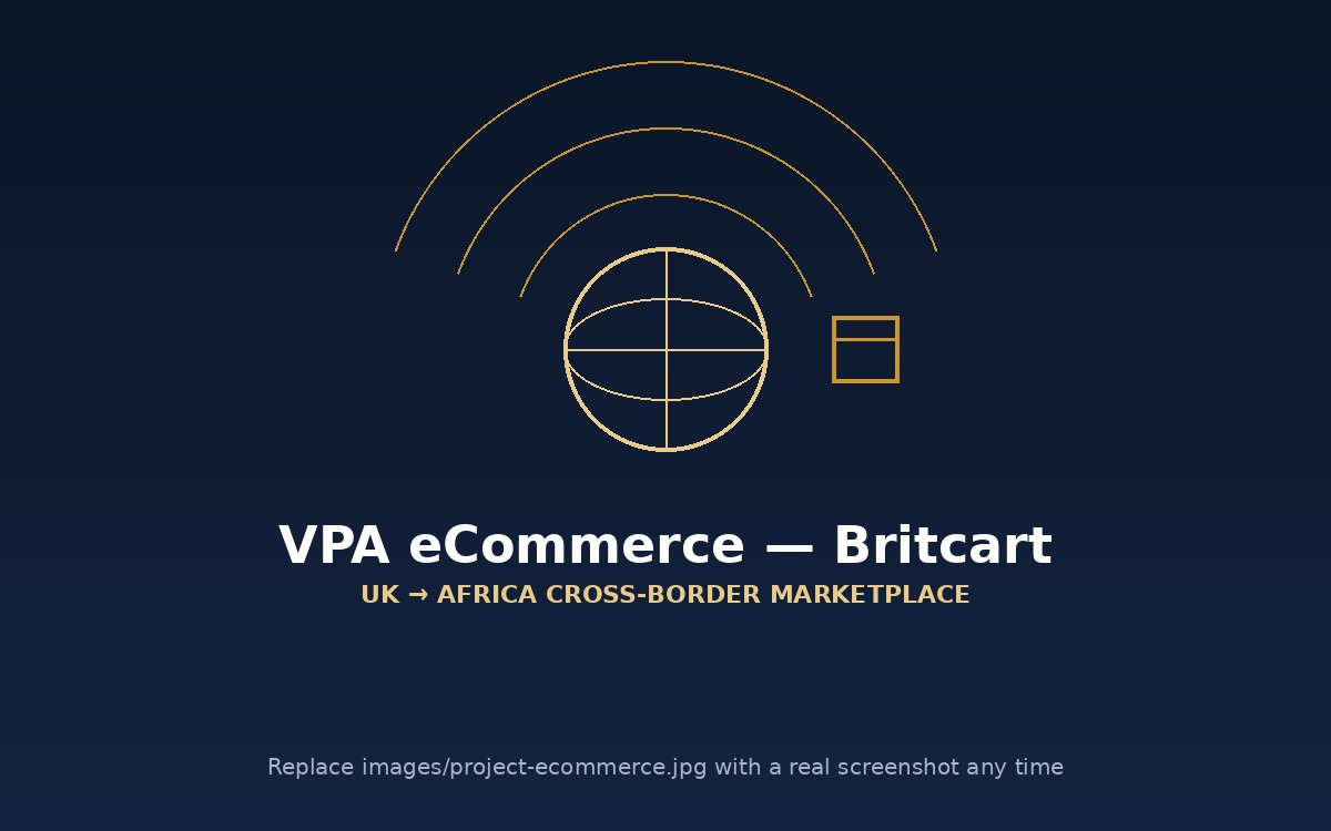 VPA eCommerce / Britcart UK to West Africa Markets